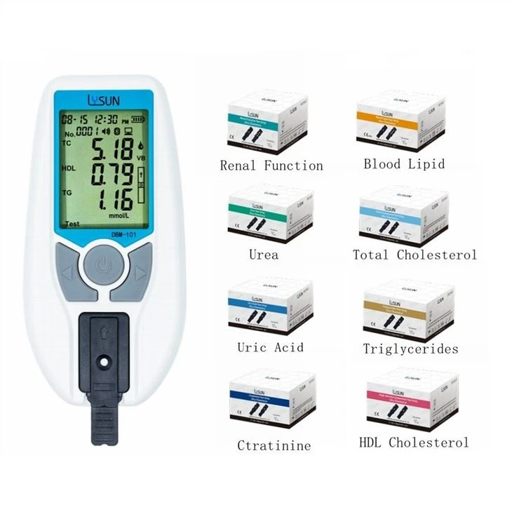 Hand-held Integrated System/Mobile-size POCT/Dry Clinical Chemistry Analyzer For Home