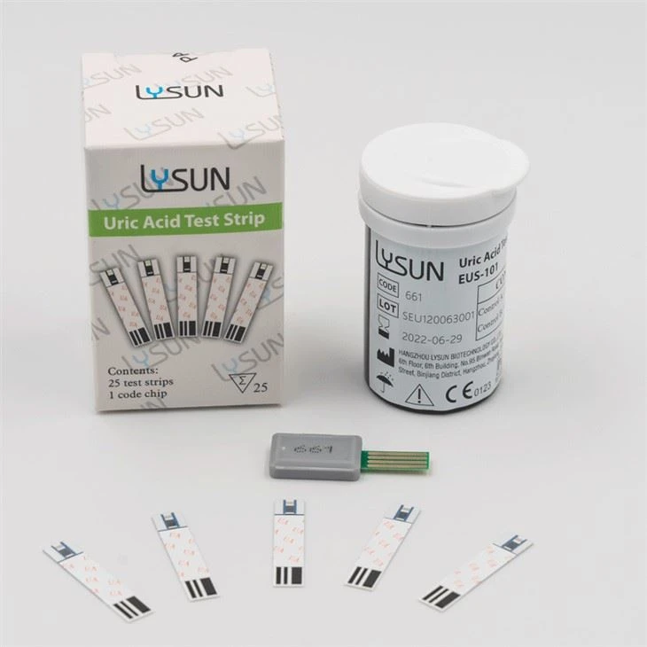 Lysun Multi-functional Analyzer Glucose&Uric Acid Meter