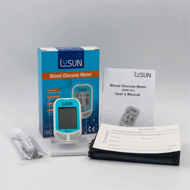 Professional Machine Blood Glucose Meter Monitoring System For Home Care