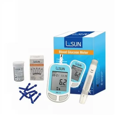Glucometer Cov Khoom Siv Kho Mob Yooj Yim Kov