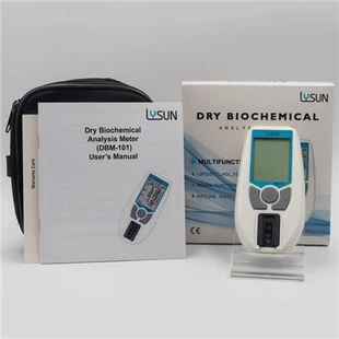 LYSUN Dry Biochemical Meter Monitor High Density Lipoprotein Cholesterol UA CR UR Test