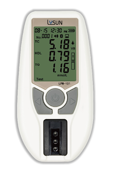 Multifunctional 3 hauv 1 Portable Digital Total Uric Acid Thiab Cholesterol Ntshav Lipid Profile Test Function Analyzer Meter