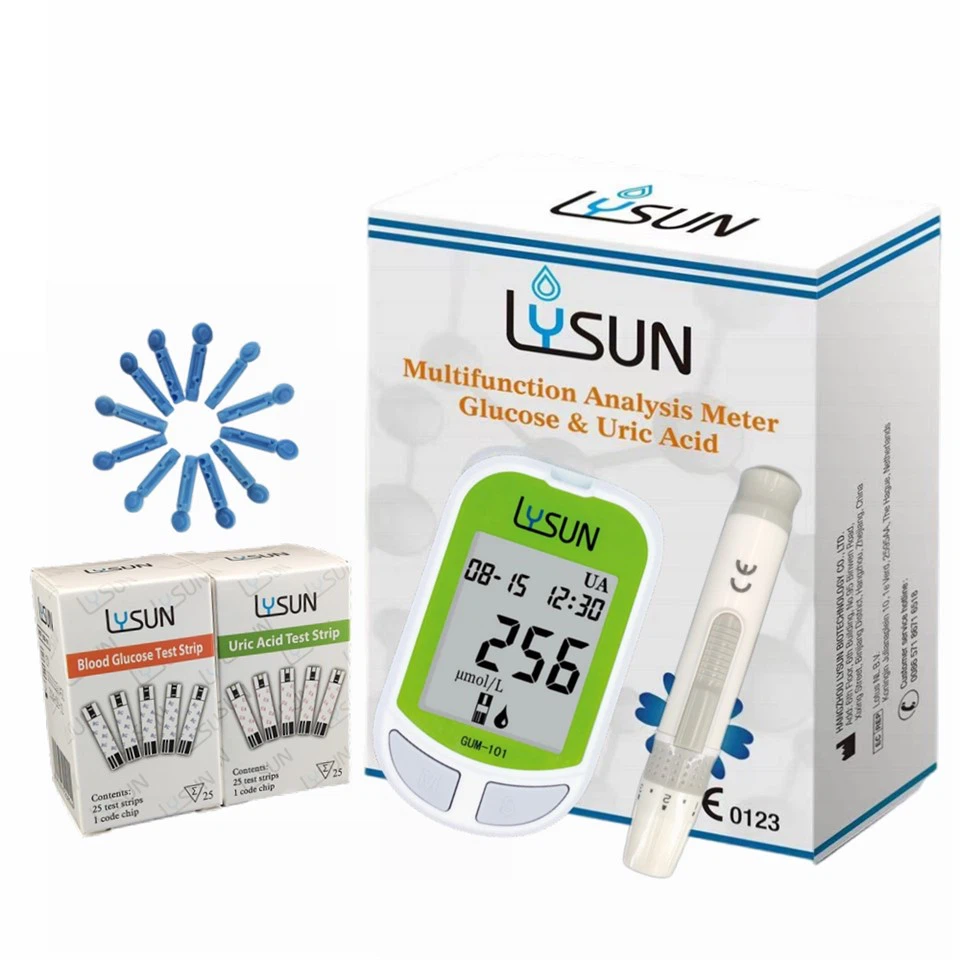 Lysun multifunction urifunction urtic acid cov ntshav tawm ntawm kev saib xyuas kev noj qab haus huv