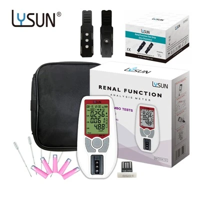 Hangzhou LYSUN Renal Function Monitor Rapid Test Rau Creatinine Uric Acid Urea Factory Supply