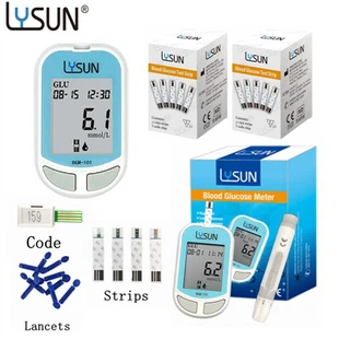 Hangzhou Lysun Diabetic Blood Glucose Test Monitors Household Glucometers