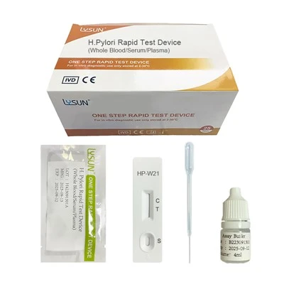 Lysun H. Pylori Antigen Whole Blood Rapid Test Kits Helicobacter Pylori Test
