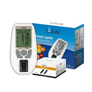 Lpm -101} ntshav lipid analyaer cov meter nrog xiav hniav ua haujlwm